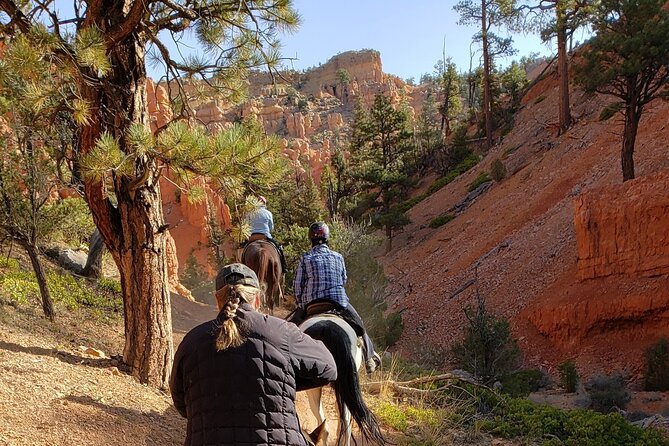 Ruby's Horseback Adventures Utah Thunder Mt. 4 Hour Ride - A four-hour route through Red Canyon