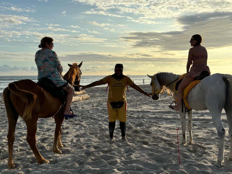 Salalah Horse Riding on the Beach optional Hotel Pick & Drop - A sunset ride made for slow sightseeing