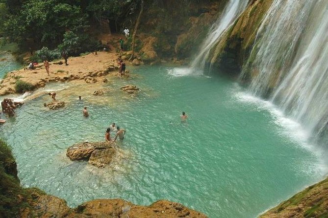 Samana Full Day -baracardi island, horses, lemon waterfall - Crossing the water toward Samaná