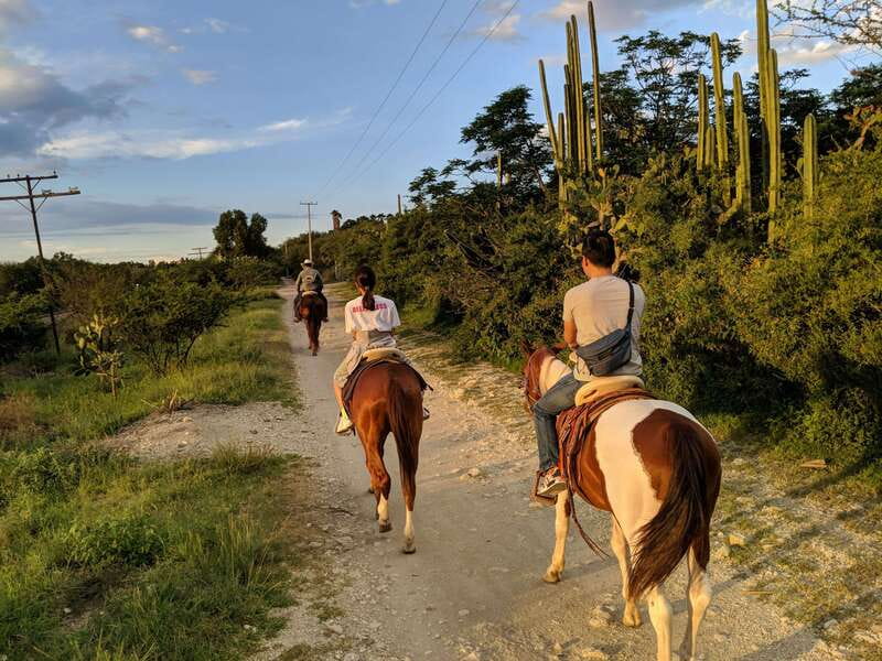 San Miguel: Romantic Horseback Riding at Sunset - From the San Miguel hills to El Jardin after dark