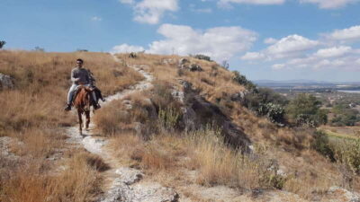San Miguel: Romantic Horseback Riding at Sunset