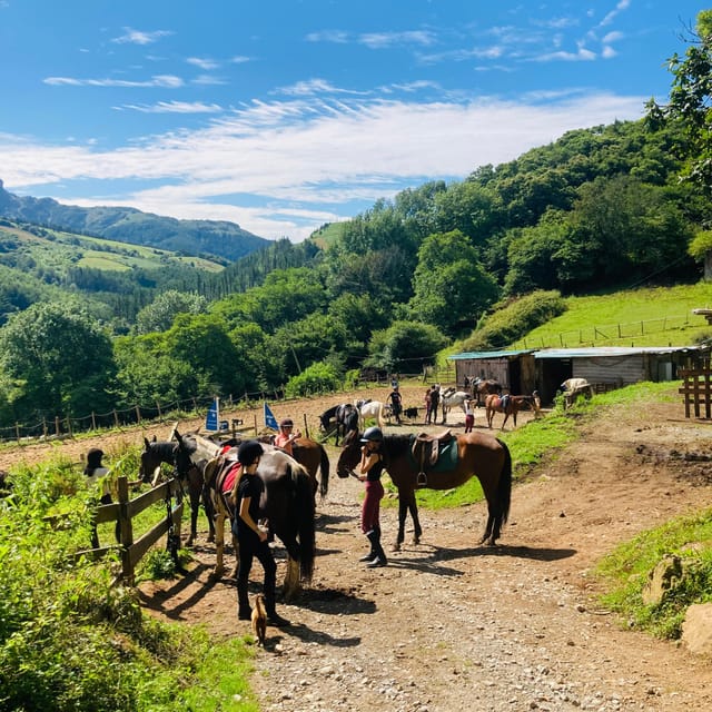San Sebastian: Horseback Riding & Traditional Delights - What the guide adds