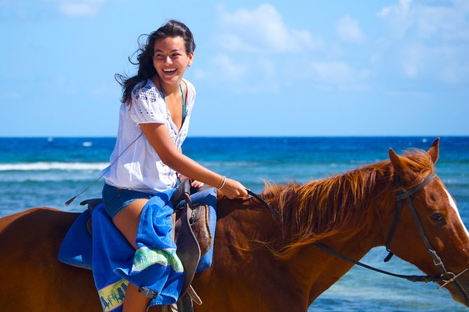 Sand n Saddle Horseback Ride & Swim Tour from Falmouth - Getting matched with your horse