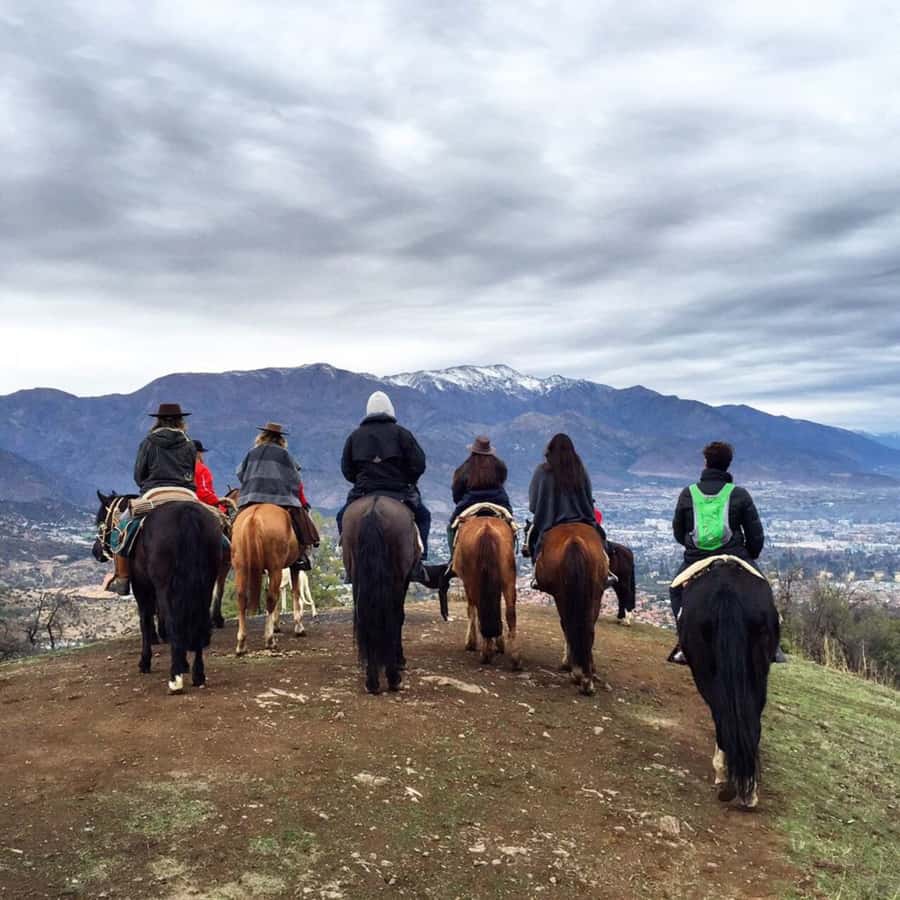 Santiago: Private Andes Foothills Horseback Riding. Half day - The three-hour ride through forest and foothills