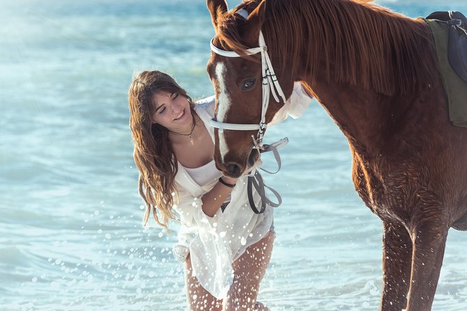 Santorini Horse Riding to Black Sandy Beach - Who should book this Santorini horse ride