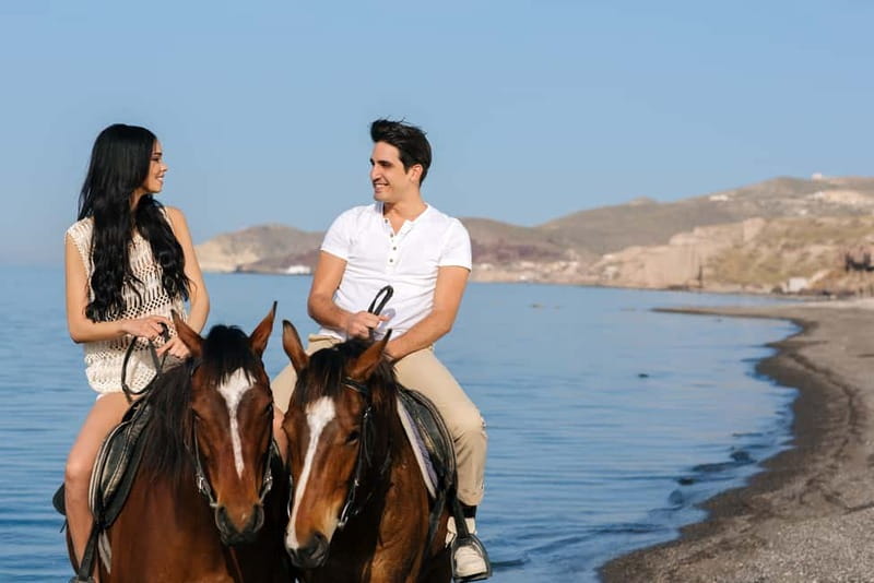 Santorini: Horseback Riding on the Black Sandy Eros Beach - Key Points to Know Before You Book