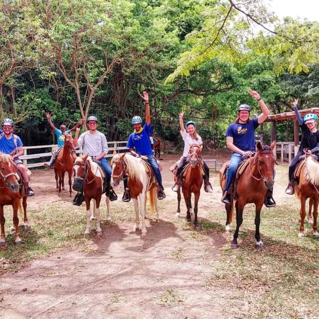 Scenic Horseback Trail - From Port Zante to the green hills