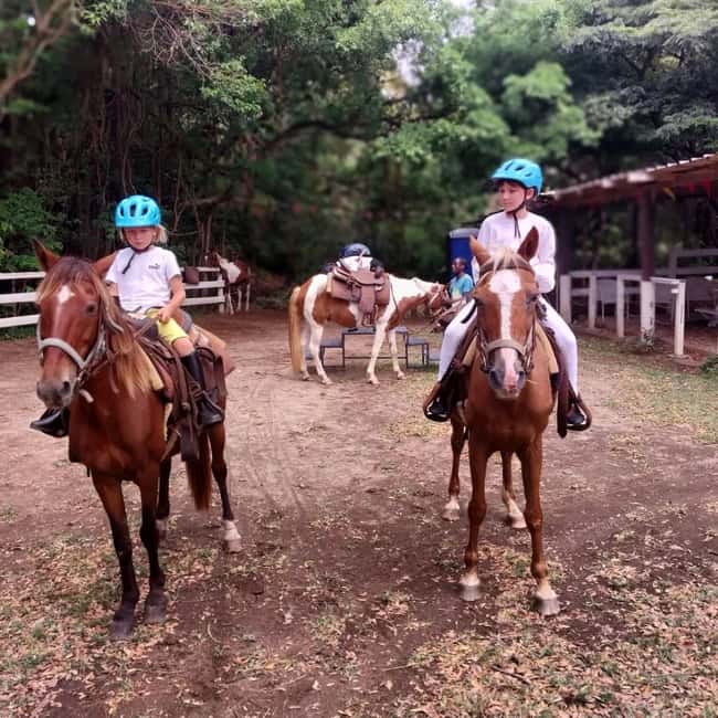 Scenic Horseback Trail - Riding through fruit trees and island history