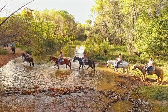 Sedona Horseback Rides At Dead Horse Ranch with River Crossing - Dead Horse Ranch State Park is part of the experience
