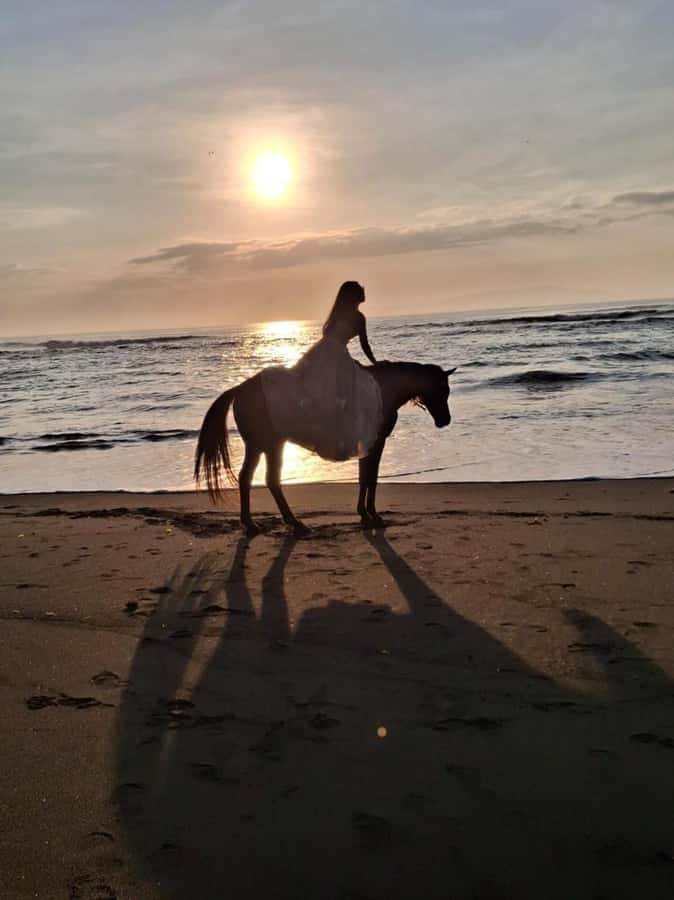 Seminyak: Bali Horse riding Adventure Seminyak Beach - The beach portion and the best views