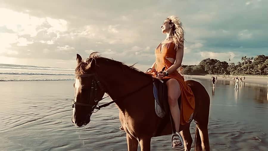 Seminyak: Bali Horse riding Adventure Seminyak Beach - How this compares with a more serious riding outing