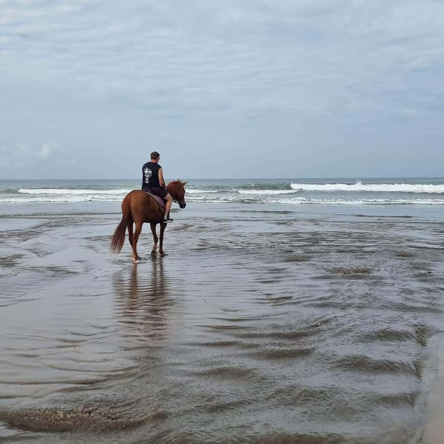 Seminyak Beach Horse Riding Experience - Seminyak Beach from the saddle