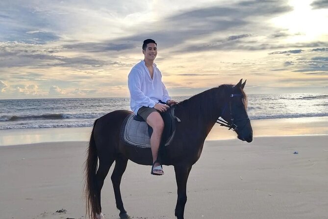 Seminyak Horse back riding In the beach - Riding from Mesari Stables to the Seminyak shore