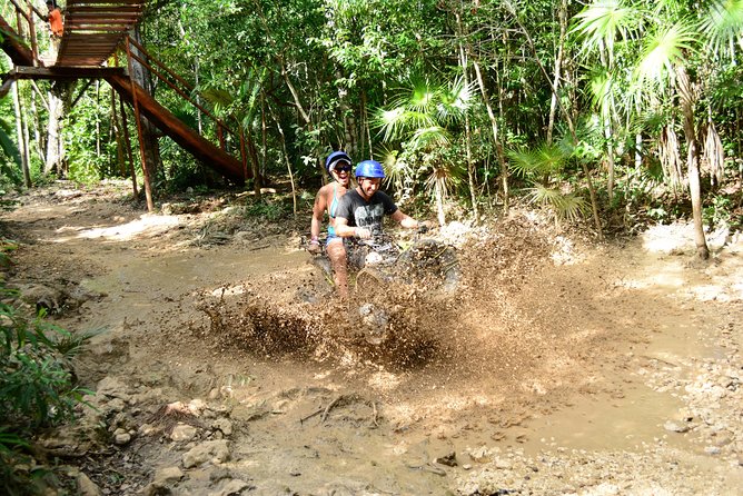 Single ATV, Horseback Riding, Ziplines and Cenote Swim - Pickup from Cancun and the drive south