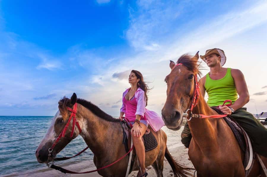 Soma Bay: Horse Riding Beach and Desert Tour With Transfer - From Soma Bay hotel to the riding center