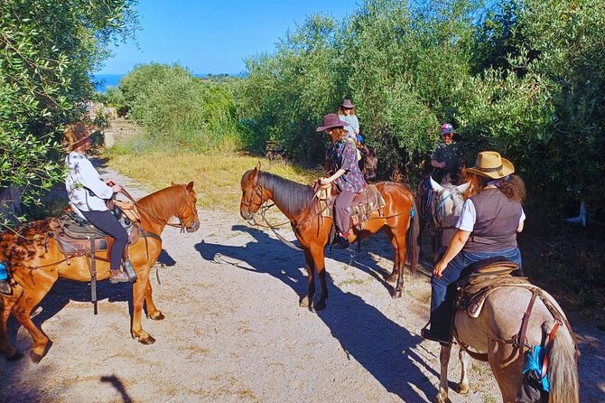 Sorrento Guided Horseback Riding Tour - Leaving Sorrento for the hills above Massa Lubrense