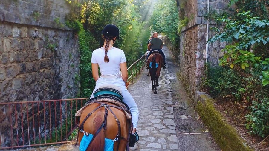 Sorrento: Horseback Riding Tour with Guide - Returning through the woods to Sant’Agata