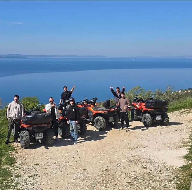 SPLIT: ATV Panorama Tour Podstrana & Horses - Old villages and mountain views above the sea