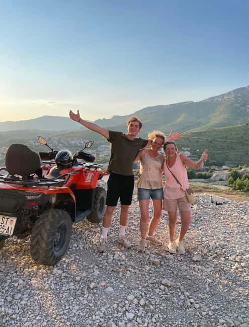 SPLIT: ATV Panorama Tour Podstrana & Horses - A local tavern stop with a view
