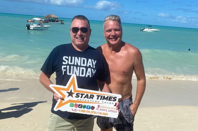 St. John's,Antigua Horse Back Riding & bareback swim & Fort beach - How the small group affects the day
