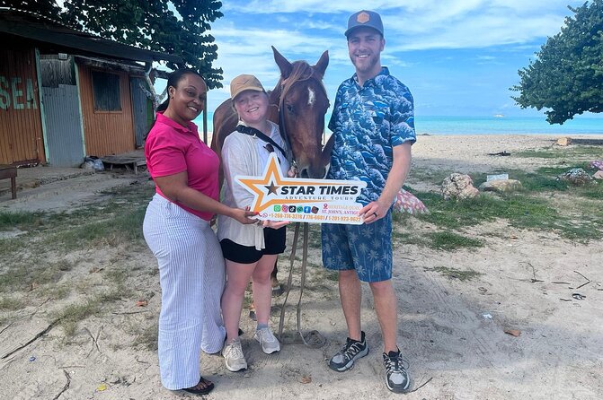 St. John's,Antigua Horse Back Riding & bareback swim & Fort beach - What the $136 price really covers