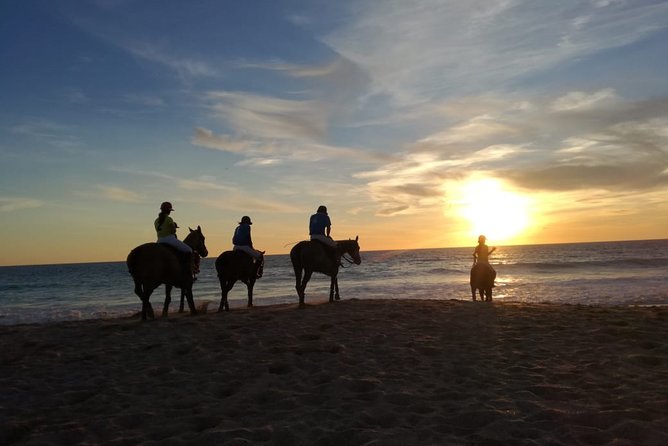 Stunning Sundown Beach Ride on horseback! MINIMUM 2 PARTICIPANTS - Why the small group matters at sunset