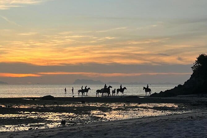 Sunset Beach Horseback Ride Phuket - Riding through gardens before the beach