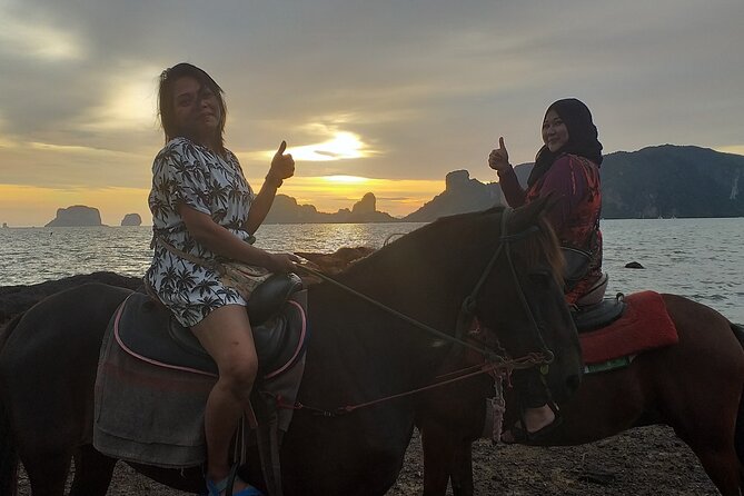 Sunset Horse Riding And BBQ Dinner Tour At Ao Nam Mao Beach Krabi - Sunset views and the BBQ dinner