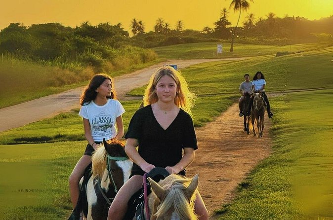 Sunset Horseback Ride by the Beach in Aguadilla, Puerto Rico - The historic ruins near Aguadilla