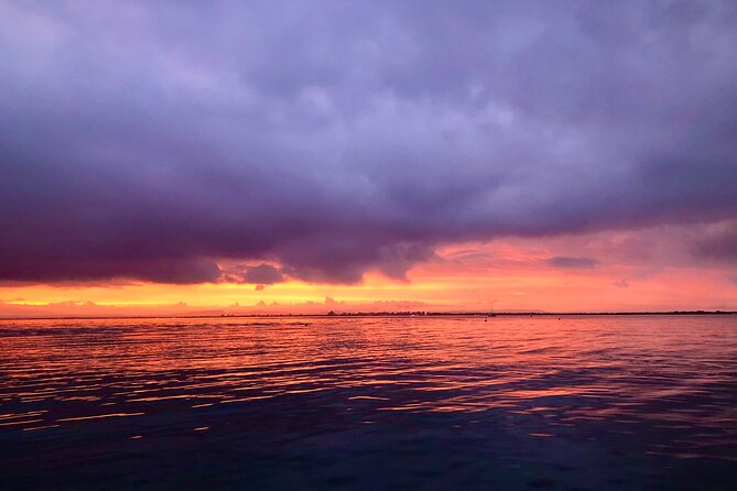 Sunset on a Sailboat in the Camargue - Who will enjoy this evening most