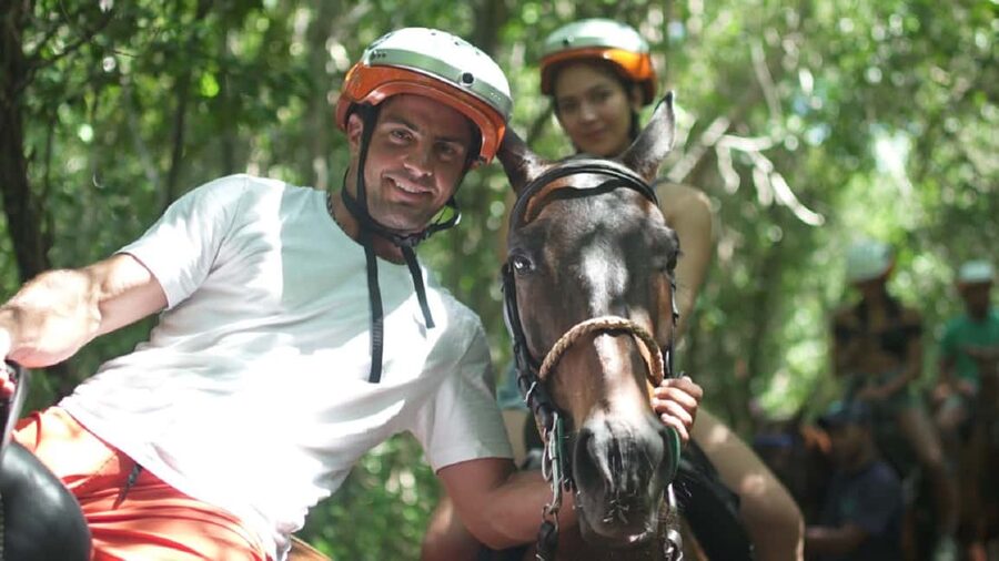 Swim Horse fom Punta Cana - Clear water, horses, and the main swim