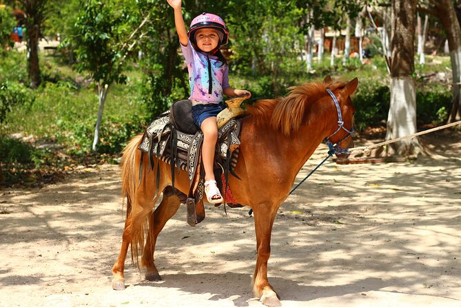 Tequila Tasting, Cenote, Horseback Riding, ATV, Ziplines & Lunch - Starting on horseback through the Mayan jungle