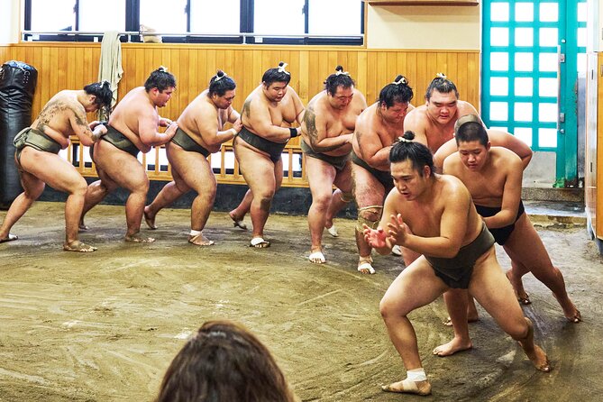 Tokyo: Sumo Morning Practice Viewing Tour at a Real Stable - Seeing the athletes, not just the spectacle