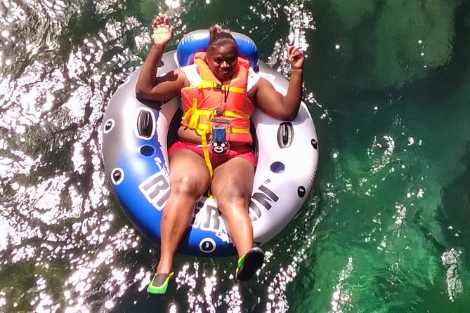 Triple Action pack Combo (Blue Hole, Horse back riding and river tubing) - Blue Hole is the main test of nerve and balance