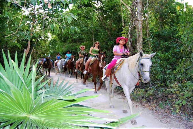 Tulum Adventure: Horses + ATV + Cenote + Zipline + Lunch - Getting to the activity center