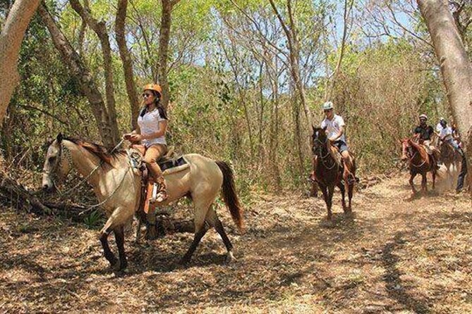Tulum Jungle Horseback Ride + ATV + Ziplines + Cenote Combo Tour - The rappel and Mayan ceremony