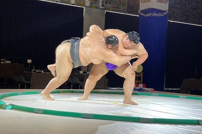 Up-Close Sumo Experience at Ochi Stable: Wear Kimono in Osaka - Your turn in the ring