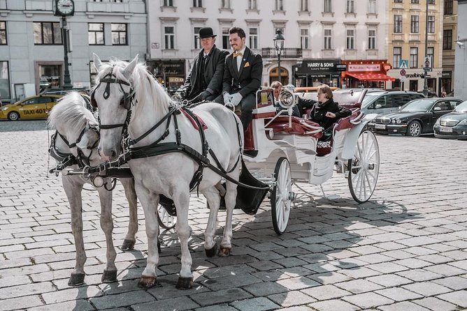Vienna Horse-Drawn Carriage Ride with Sparkling Wine and Food - Key points at a glance