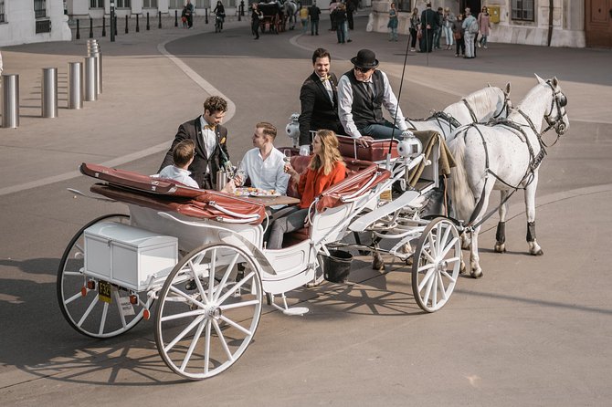 Vienna Horse-Drawn Carriage Ride with Sparkling Wine and Food - From City Hall and the Burgtheater to Graben