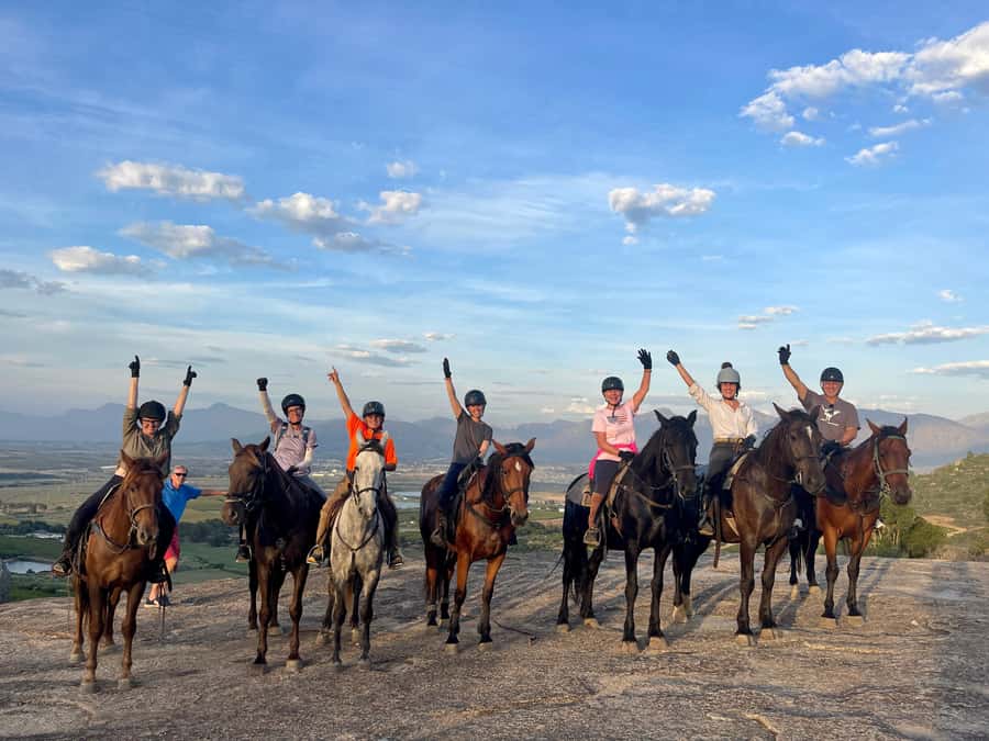 Vrede en Lust Wine Estate:1-Hour Horseback Riding Experience - Mountain Views Beyond the Estate