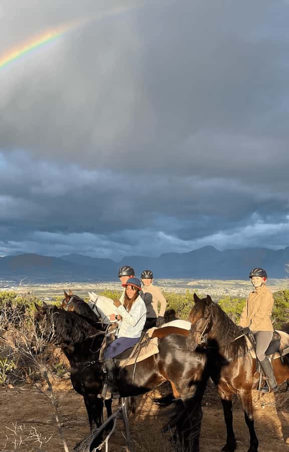 Vrede en Lust Wine Estate: 2H Horse Trail - What $180 buys you
