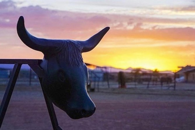 Wild West Sunset Horseback Ride with Dinner from Las Vegas - Dinner at the ranch, with a distinctly western finish