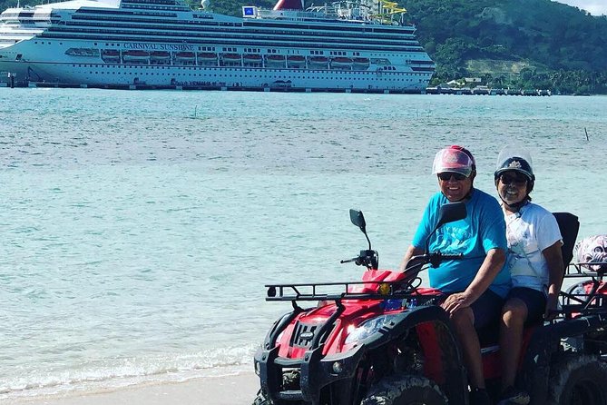 XDream Adventure: Damajagua Waterfalls, ATV, Zip Lines, Horseback Riding & Pool - Pool zip and splash