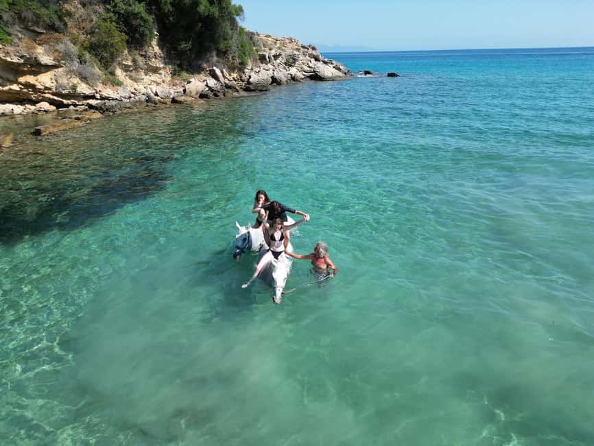 Zakynthos: Yotomu Horse Riding and Swimming Experience - Key points to know before booking