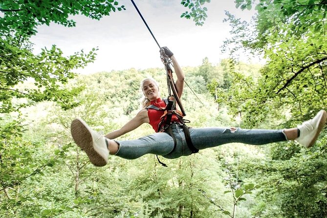 Zip-lining/Horseback Rides/Cat & Atv Inclusive Act with Transpo From Montego Bay - Catamaran time, snorkeling, and the water portion