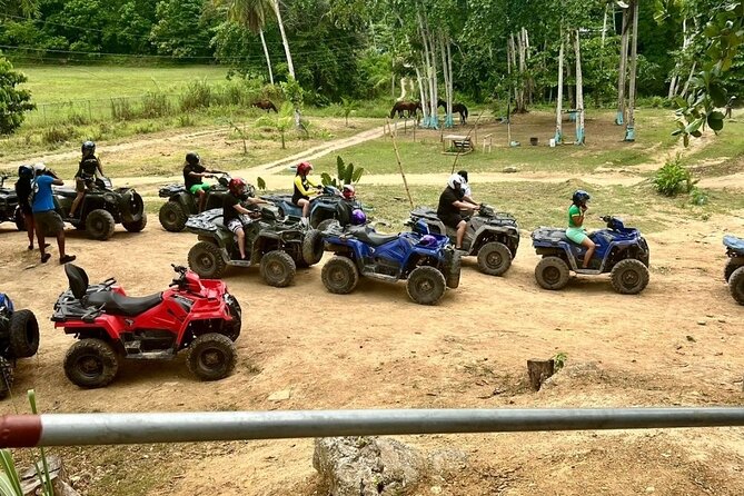 Zipline, Horseback Ride and Swim and Quad ATV bike in Negril - The guide can shape the whole experience