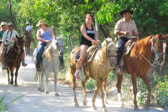 Ziplining and Horseback Riding Experience from Cancun and Playa del Carmen - What the six-hour schedule feels like